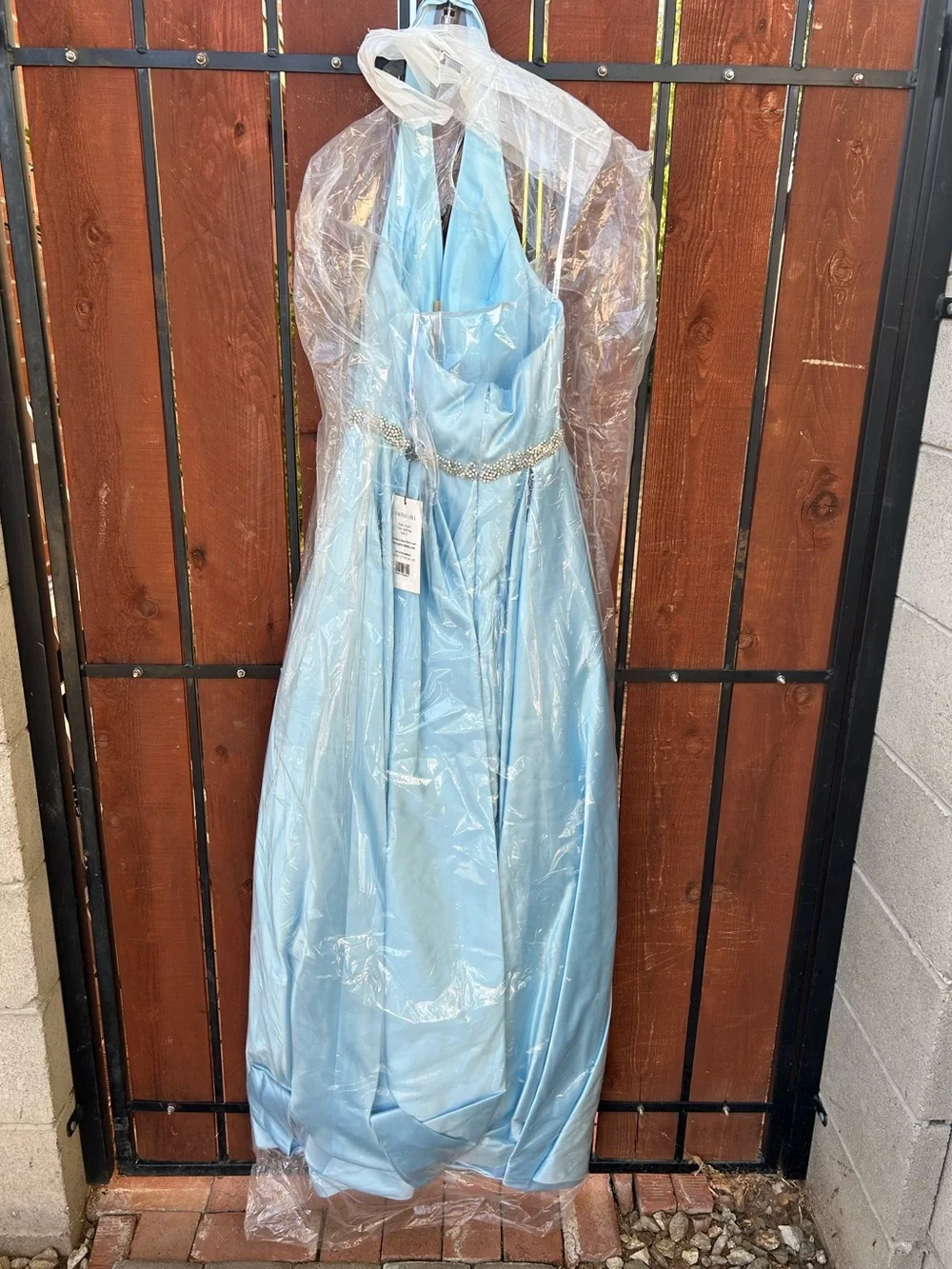 Sherri hill 51588 Ball Gown Light blue size 2 NWT